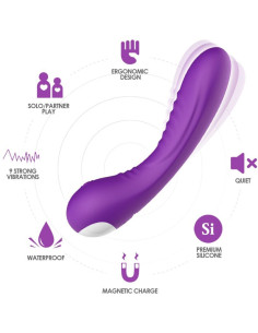 ARMONY - LEGEND VIBRUOJAMAS SILIKONINIS VIOLETINIS