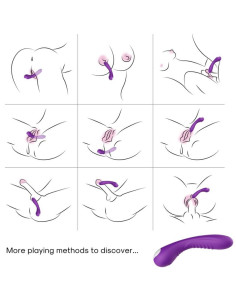 ARMONY - LEGEND VIBRATOR SILICONE PURPLE 2