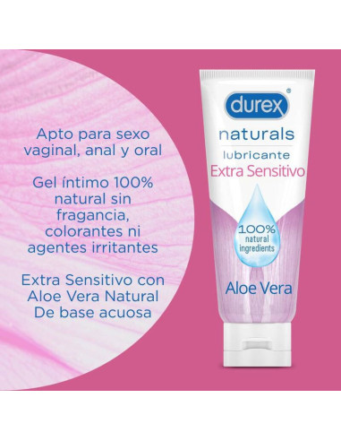 DUREX - NATURALS EXTRA SENSITIVE LUBRICANT 100 ML