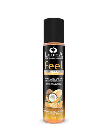 INTIMATELINE - LUXURIA FEEL COCONUT AND MELON WATER BASED LUBRICANT 60 ML