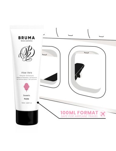 BRUMA - ALOE VERA SLIDING GEL SWEETS FLAVOR 100 ML