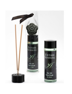 EXTASE SENSUAL - MASSAGE OIL WITH EXTRA FRESH ICE EFFECT 100 ML