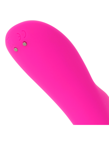 OHMAMA - magnetinis vibratorius su įkrovimu, 10 greičių, 21 cm