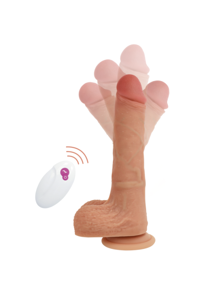 CYBER SILICOCK - NUOTOLINIO VALDYMO PULTAS REALISTIŠKAS MR RICK 20.9 CM -O- 4 CM