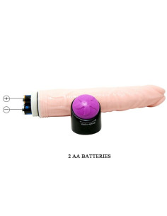 BAILE - ADOUR BAILE - KLUBINIS REALISTINIS VIBRATORIUS 23 CM NATŪRALUS 2