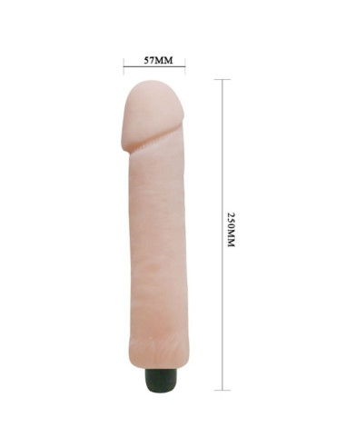 BAILE - MEILĖS PALYDOVANĖS DILDO VIBRATORIUS 25 CM