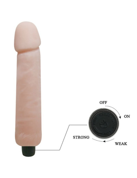 BAILE - MEILĖS PALYDOVANĖS DILDO VIBRATORIUS 25 CM