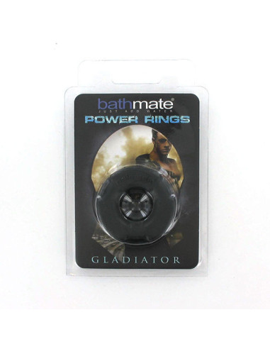 BATHMATE - JUODAS GLADIATOR PENIO ŽIEDAS