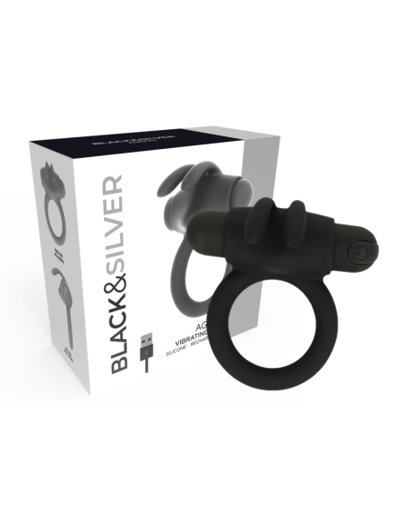 BLACKandSILVER - AGRON RING 2.O