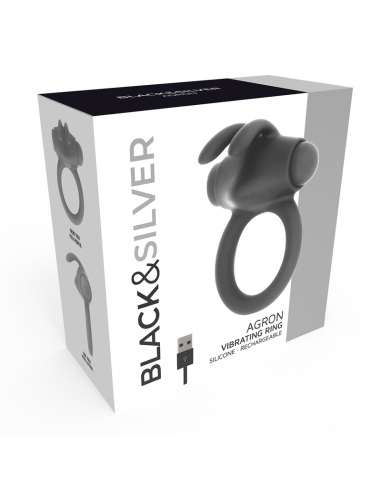 BLACKandSILVER - AGRON RING 2.O
