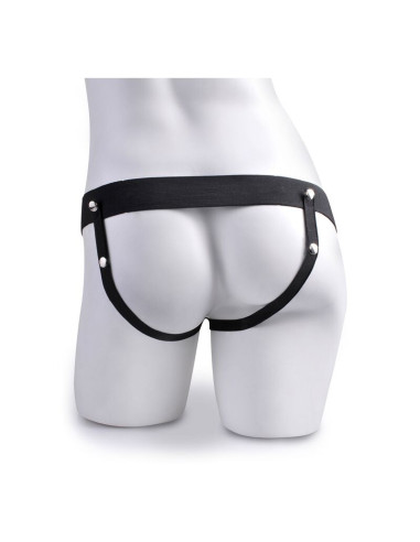 FETISH FANTASY SERIES - REGULIUOJAMI DIRŽAI, REALYBIŠKAS PENIS SU KIETUMIAIS, 19 CM