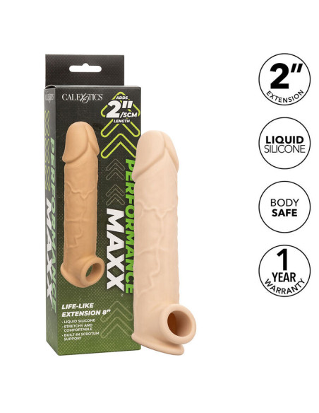 CALEXOTICS - PERFORMANCE MAXX LIFE-LIKE EXTENSION 8 LIGHT SKIN