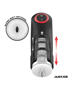 JAMYJOB - GRAVITY AUTOMATINIS VAGINOS MASTURBATORIUS SU 5 STUMIMO REŽIMAIS IR GARSO EFEKTU 2
