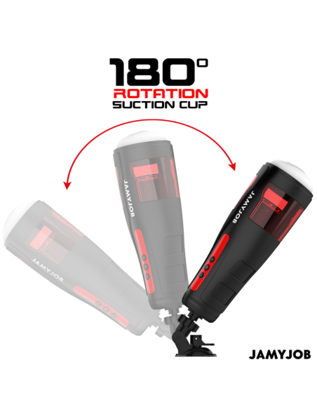 JAMYJOB - CIKLONO AUTOMATINIS VAGINOS MASTURBATORIUS SU 10 SUKIMO IR STUMIMO REŽIMŲ