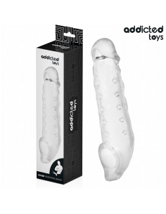 ADDICTED TOYS - TRANSPARENT PENIS EXTENSON SIZE S 23 CM 2