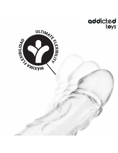 ADDICTED TOYS - TRANSPARENT PENIS EXTENSON 27 CM