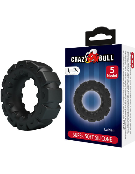 CRAZY BULL - LAIDEN SILIKONINIS ŽIEDAS, MODELIS 5
