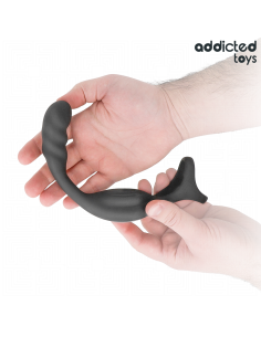 ADDICTED TOYS - DUAL PROSTATIC COCK RING NUOTOLINIO VALDYMO PULTAS 2