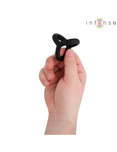 INTENSE - JOHN ADJUSTABLE TRIPLE PENIS RING MODEL 4