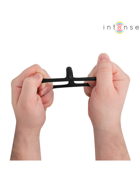 INTENSE - JOHN ADJUSTABLE TRIPLE PENIS RING MODEL 4