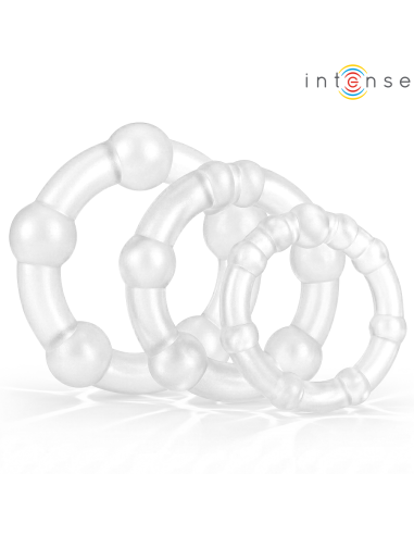 INTENSE - BOURNE SET OF 3 PENIS RING