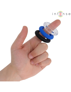 INTENSE - WICK SET OF 3 PENIS RINGS VARIOUS COLORS 2