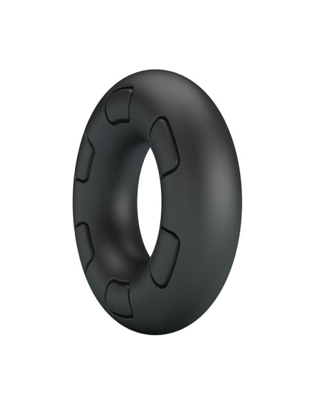 CRAZY BULL - BERTRAM SUPER SOFT SILICONE COCK RING BLACK