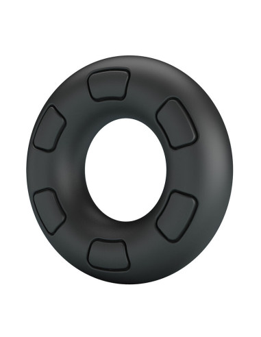 CRAZY BULL - BERTRAM SUPER SOFT SILICONE COCK RING BLACK