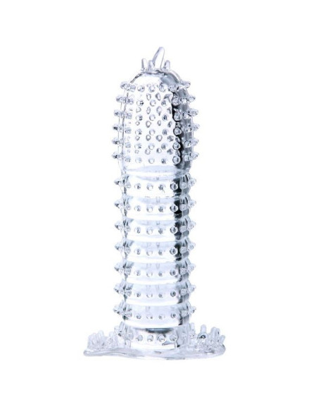 BAILE - varpos įmautė su permatomais stimuliuojančiais taškais 14 CM