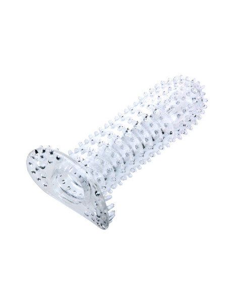 BAILE - varpos įmautė su permatomais stimuliuojančiais taškais 14 CM