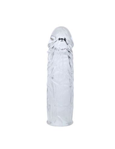BAILE - TRANSPARENT SILICONE PENIS COVER 13 CM