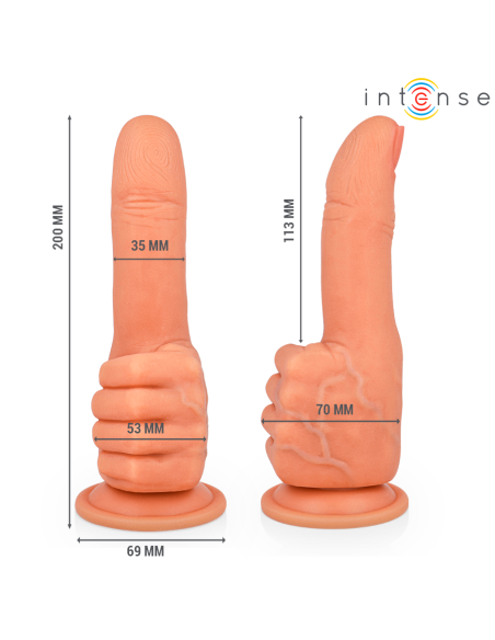 INTENSE - BENDER „G-SPOT“ STIMULIATORIAUS LANKSTUS RANKOS 11,3 CM