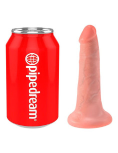 KING COCK - DILDO WITH BALLS 14 CM FLESH