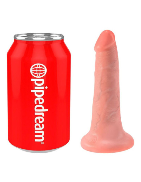 KING COCK - DILDO WITH BALLS 14 CM FLESH