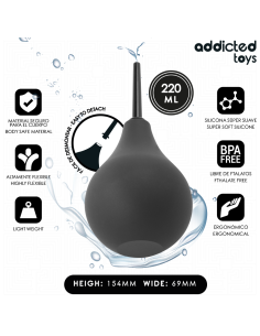 ADDICTED TOYS - KELIONINIS ANALINIS VALIKLIS, L DYDIS, 220 ML