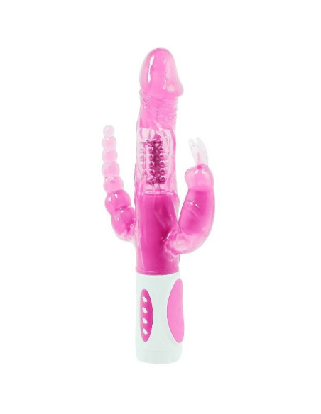 BAILE - PRETTY BUNNY trigubas vibratorius su rotatoriumi