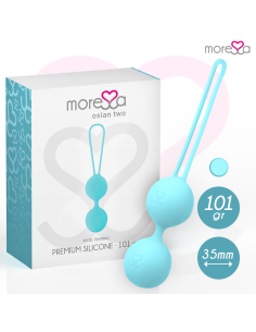 MORESSA - OSIAN TWO PREMIUM TURKIO SPALVOS SILIKONINIAI RANKŠLUOSČIAI 2