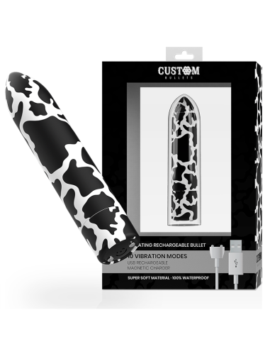 CUSTOM BULLETS - RECHARGEABLE COW MAGNETIC 10 INTENSITIES