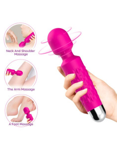 ARMONY - POSTMAN MASSAGER and VIBRATOR SUPER FLEXIBLE HEAD FUCHSIA