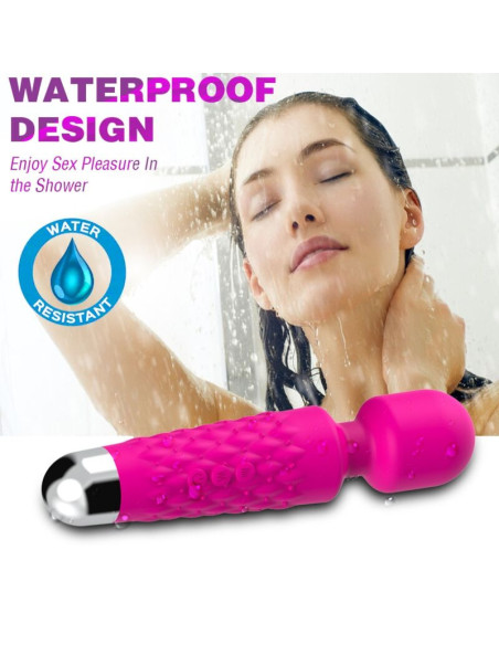 ARMONY - POSTMAN MASSAGER and VIBRATOR SUPER FLEXIBLE HEAD FUCHSIA