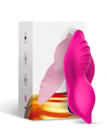 ARMONY - WHISPER DĖVĖJAMOS KELNAITĖS VIBRATORIUS SU NUOTOLINIO VALDYMO FUKSIJOS SPALVOS