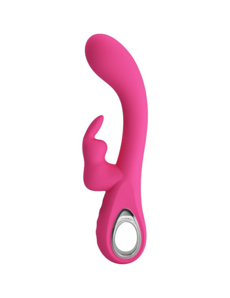 PRETTY LOVE - NOVAK RABBIT VIBRATOR 12 VIBRATIONS PINK
