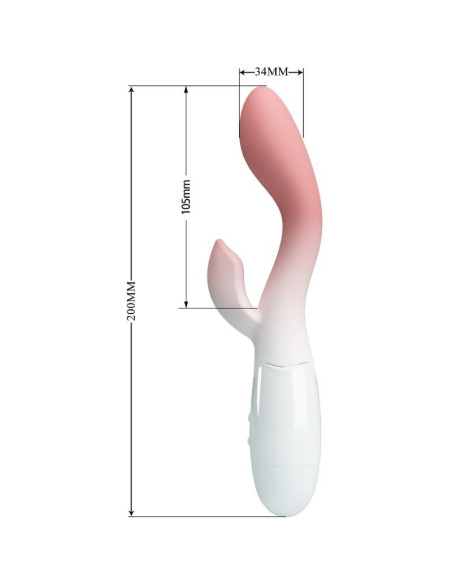 PRETTY LOVE - BRIGHTY G-SPOT VIBRATOR CLITORIS STIMULATOR 30 VIBRATIONS PINK