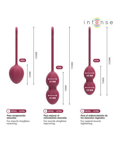 INTENSE - CHARLI KEGEL BALL KIT VIOLET