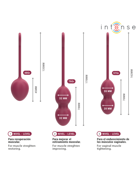INTENSE - CHARLI KEGEL BALL KIT VIOLET