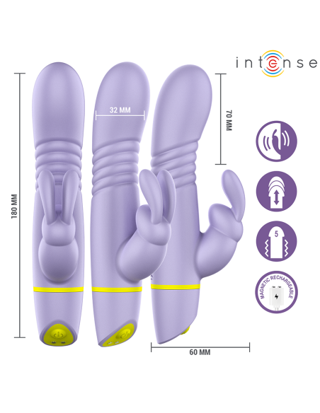INTENSE - HELEN RABBIT STIMULATOR ir THRUSTING VIBRATOR