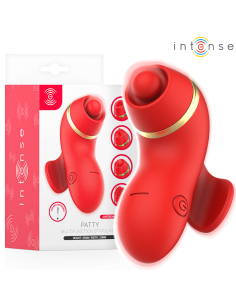 INTENSE - PATTY STIMULATOR WITH 4 HEADS, SUCTION, TAPPING, TICKLING AND LICKING