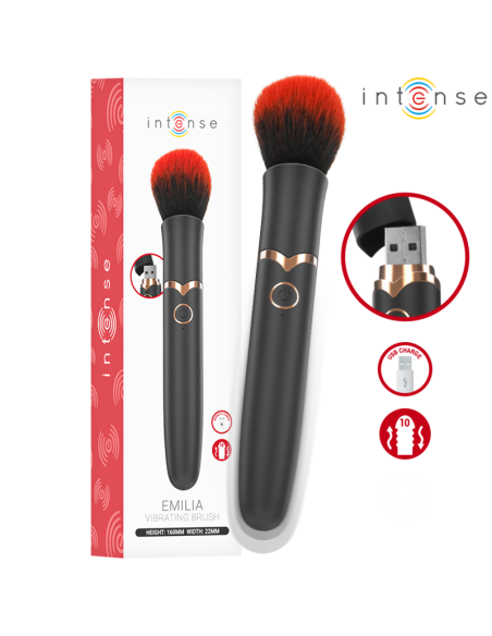 INTENSE - EMILIA VIBRATING BRUSH 10 VIBRATIONS 16 CM