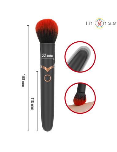INTENSE - EMILIA VIBRATING BRUSH 10 VIBRATIONS 16 CM