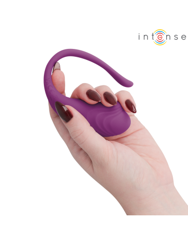 INTENSE - OLIVIA PURPLE VIBRUOJANČIAS KIAUŠINIS SU NUOTOLINIO VALDYMO PULTU